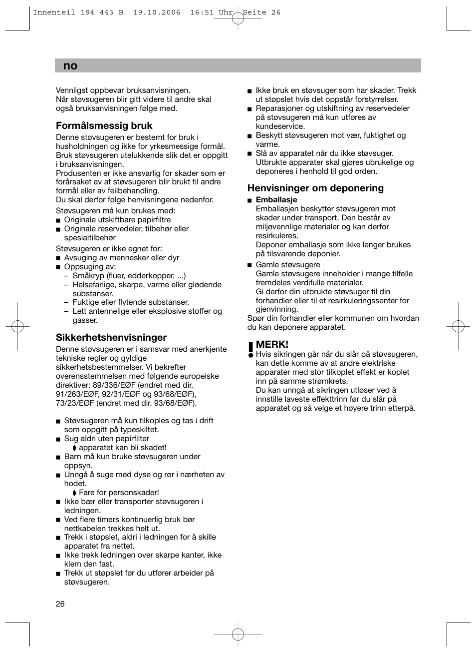 Bosch BSN1 User Manual | Page 31 / 95