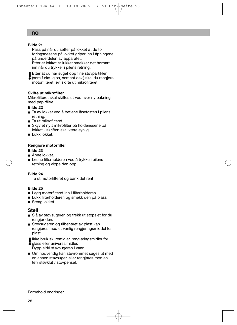 Bosch BSN1 User Manual | Page 33 / 95