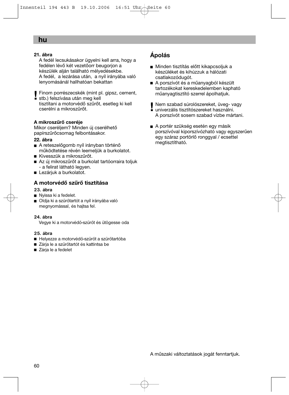 Bosch BSN1 User Manual | Page 65 / 95