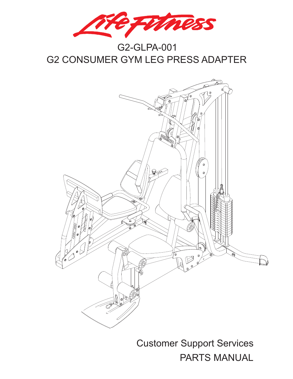Life Fitness G2-GLPA-001 User Manual | 6 pages