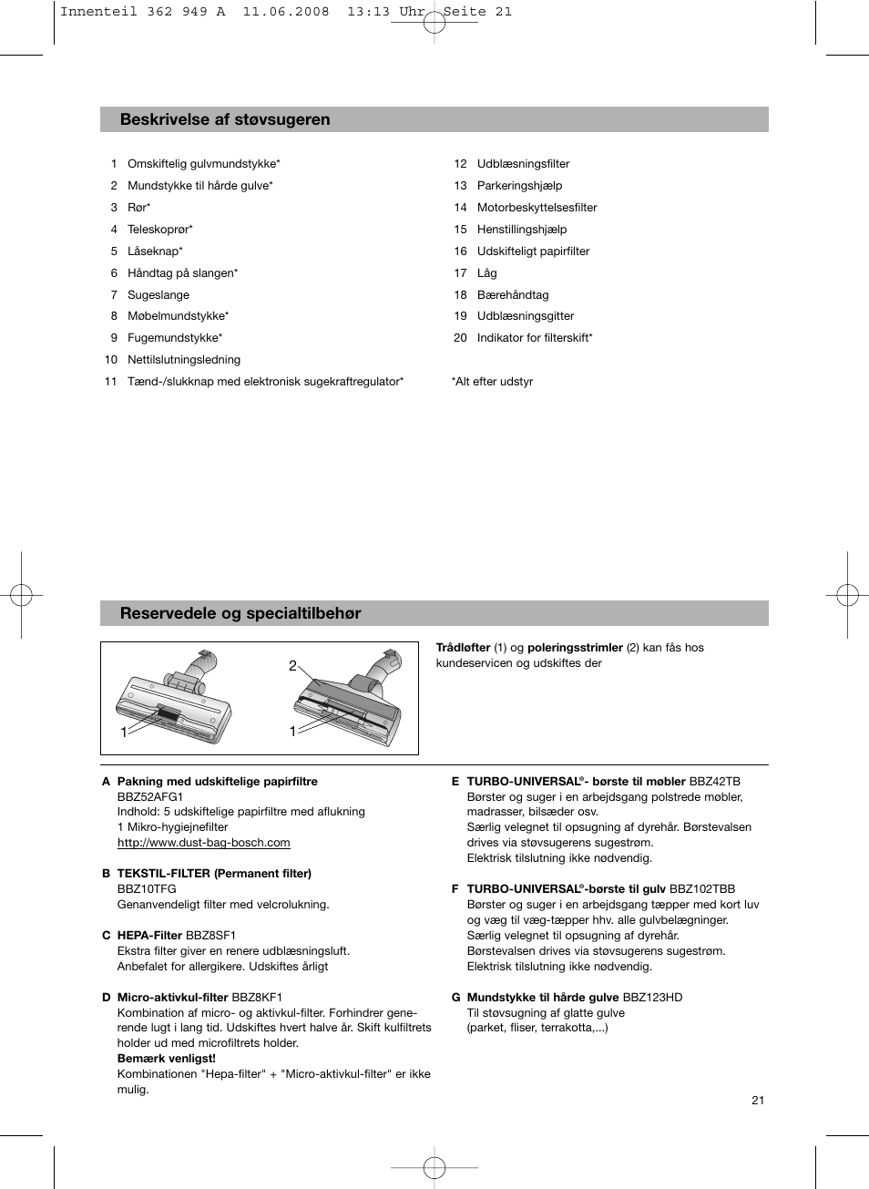 Bosch BSGL 2MOVE2 User Manual | Page 23 / 90