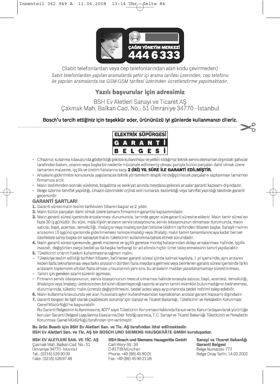 Bosch BSGL 2MOVE2 User Manual | Page 86 / 90