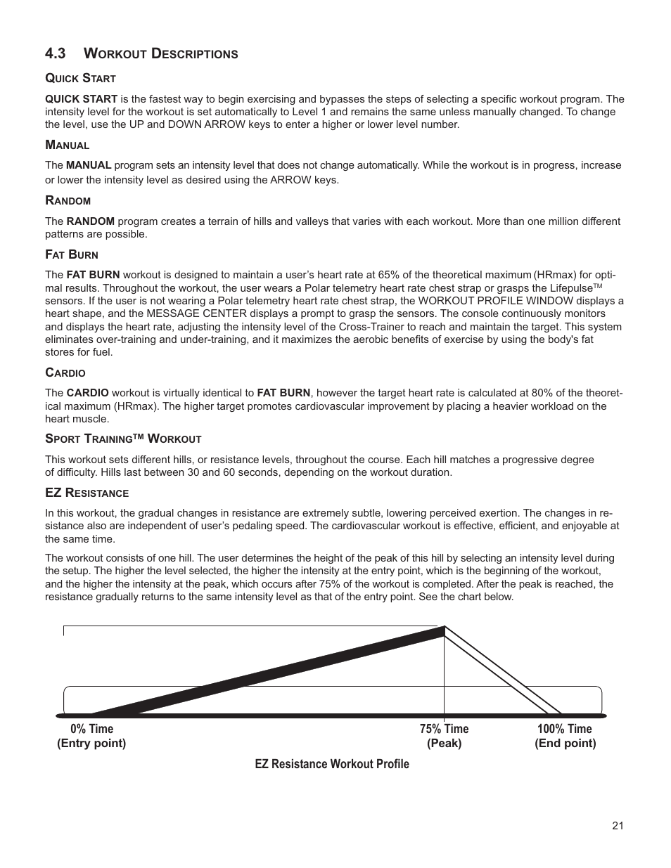 Life Fitness INTEGRITY SERIES M051-00K61-A137 User Manual | Page 22 / 43