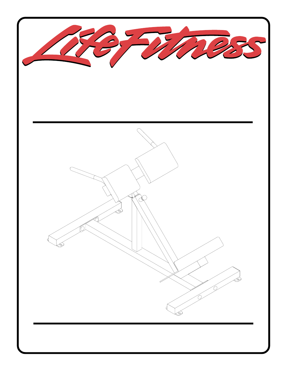 Life Fitness Club Series 45X User Manual | 8 pages