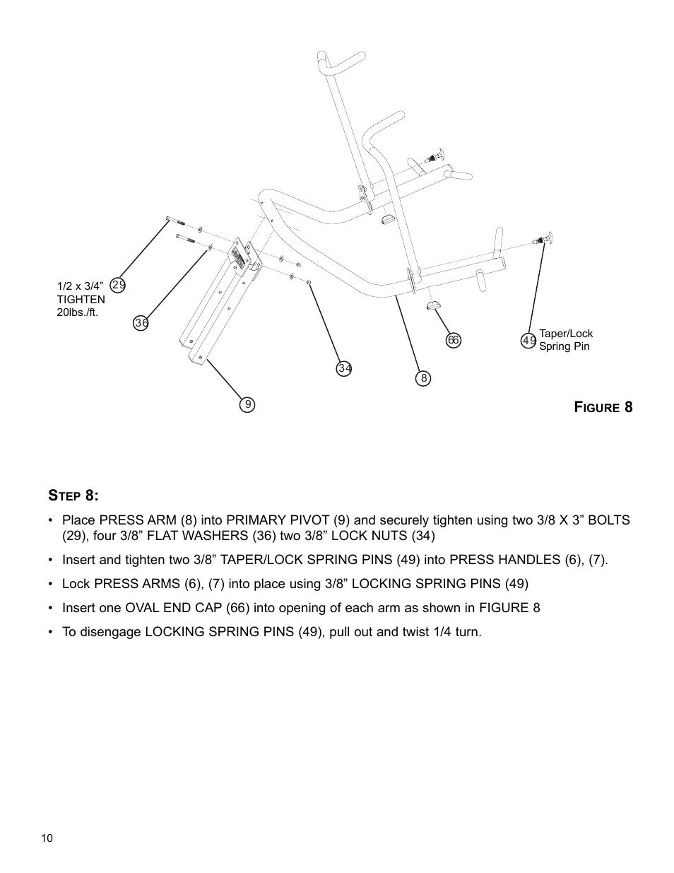 Life Fitness GS2 User Manual | Page 10 / 24