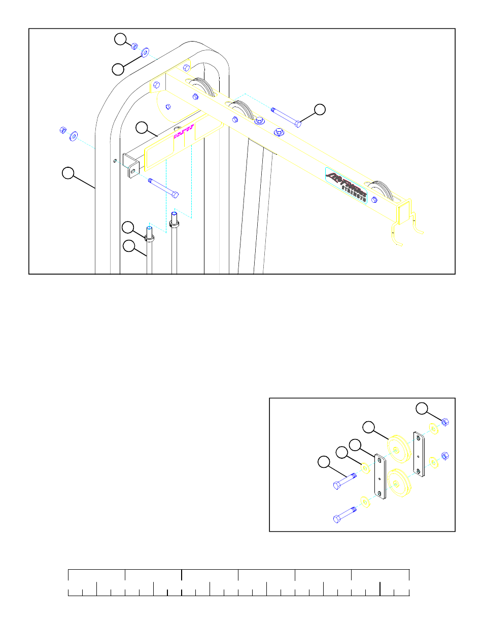 Figure 11, Figure 12, Step 11 | Life Fitness Lat Pulldown/Low Row 8210 User Manual | Page 10 / 16