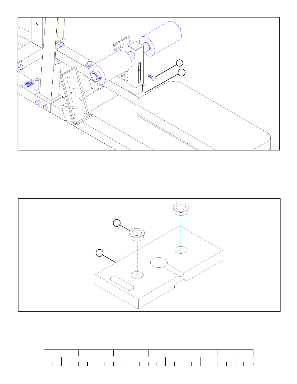 Figure 8, Figure 9 | Life Fitness Lat Pulldown/Low Row 8210 User Manual | Page 8 / 16