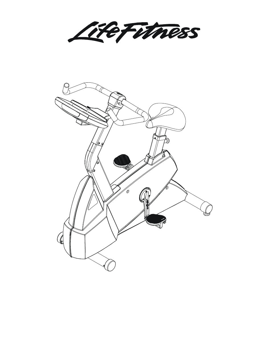 Life Fitness Upright Bike 93CW User Manual | 21 pages