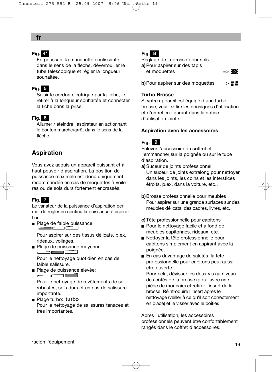 Aspiration | Bosch BSG8PRO1 User Manual | Page 24 / 157