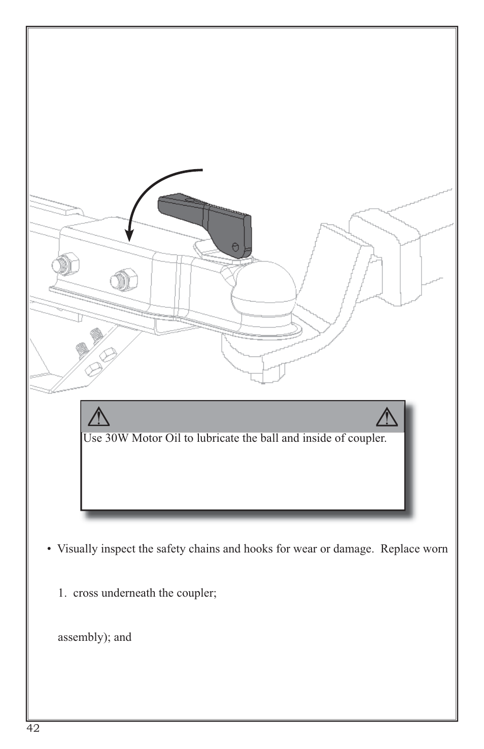 Warning | Lifetime 65004 User Manual | Page 42 / 76