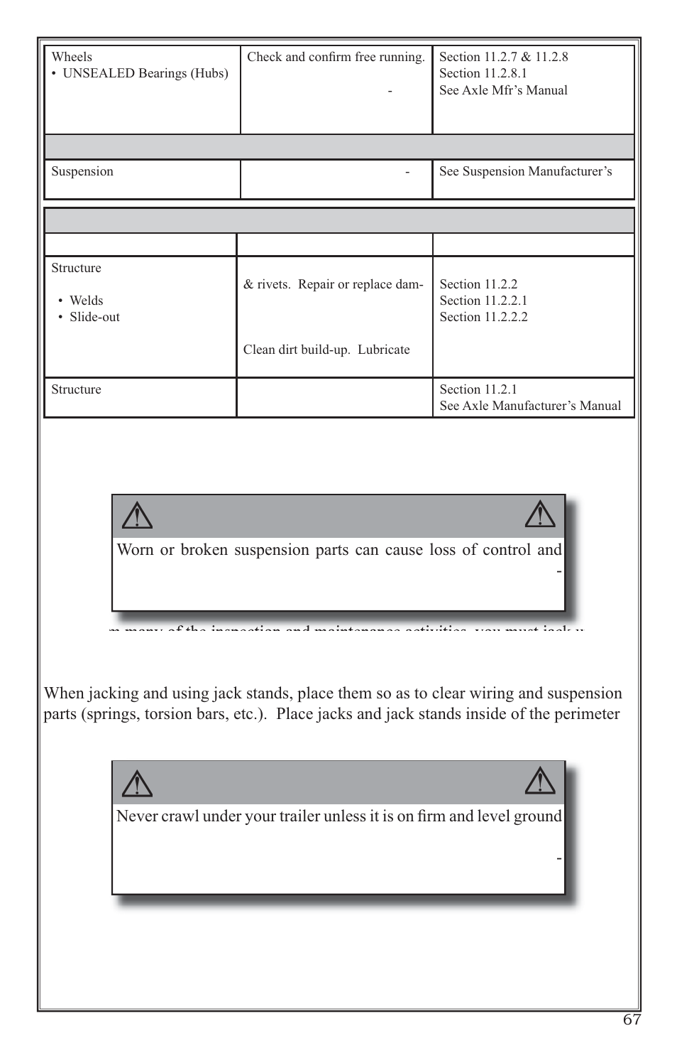 Warning | Lifetime 65004 User Manual | Page 67 / 76