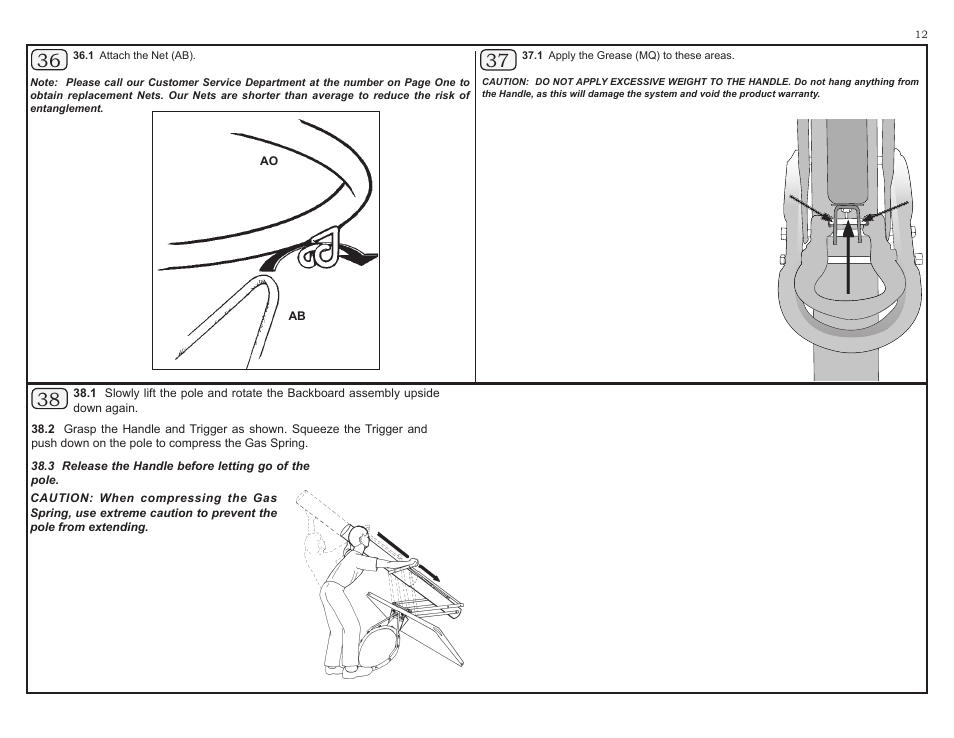 Lifetime #7525 User Manual | Page 12 / 17