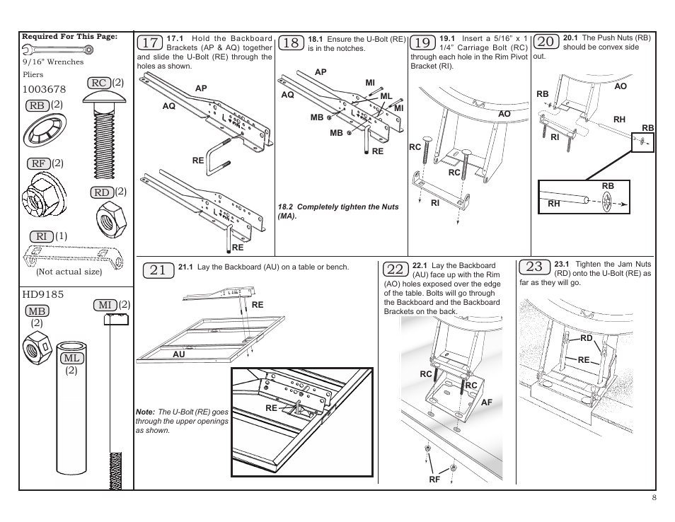 Lifetime #7525 User Manual | Page 8 / 17