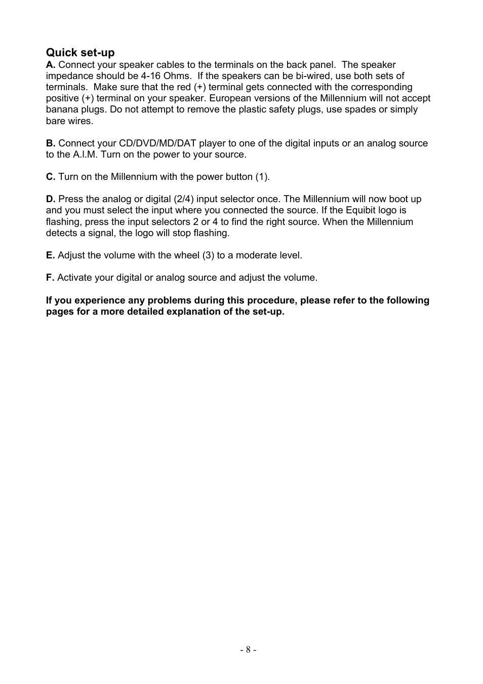 Lyngdorf Audio MkIV User Manual | Page 8 / 20
