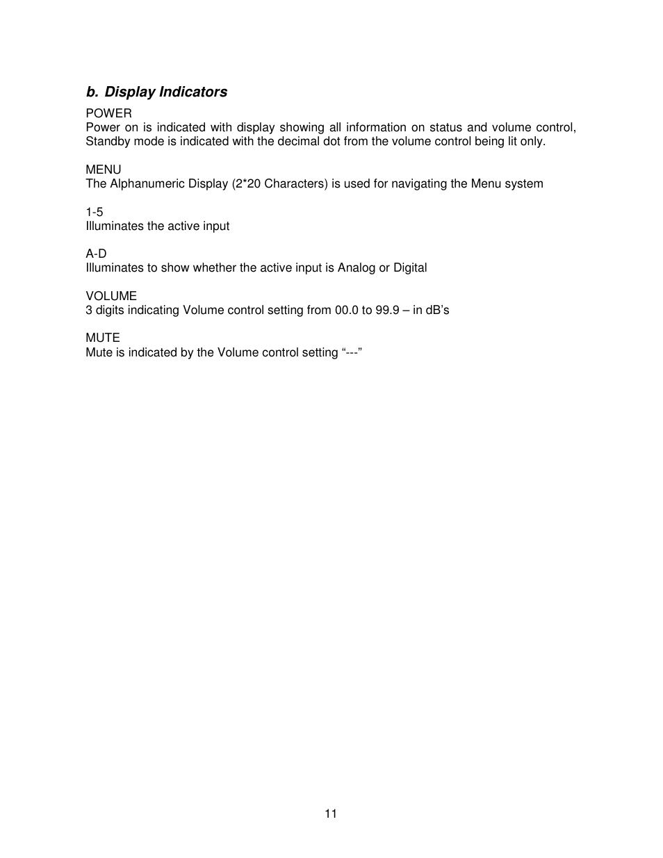 Lyngdorf Audio TDA 2200 User Manual | Page 11 / 44