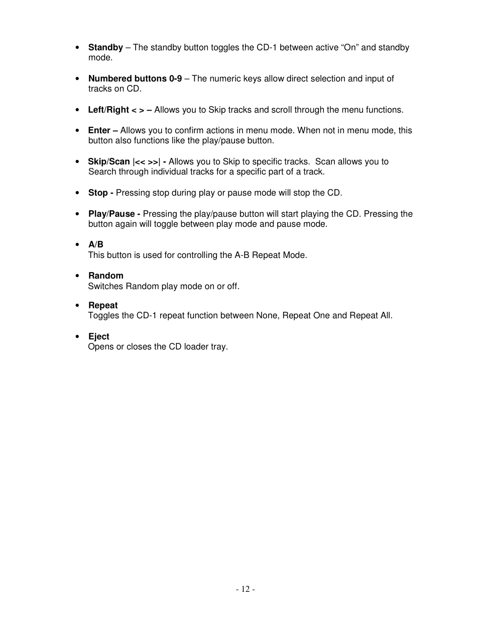 Lyngdorf Audio CD-1 User Manual | Page 12 / 21