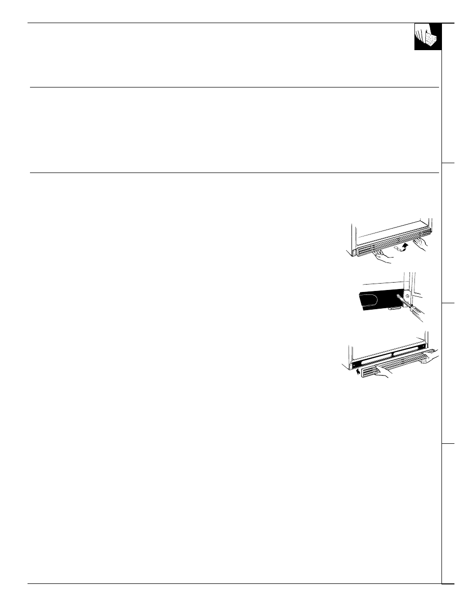 Clearances, Location, Rollers | Refrigerator location 17, Car e and cleaning location clearances rollers | LivinBox Storage Products Co. 24 User Manual | Page 17 / 92