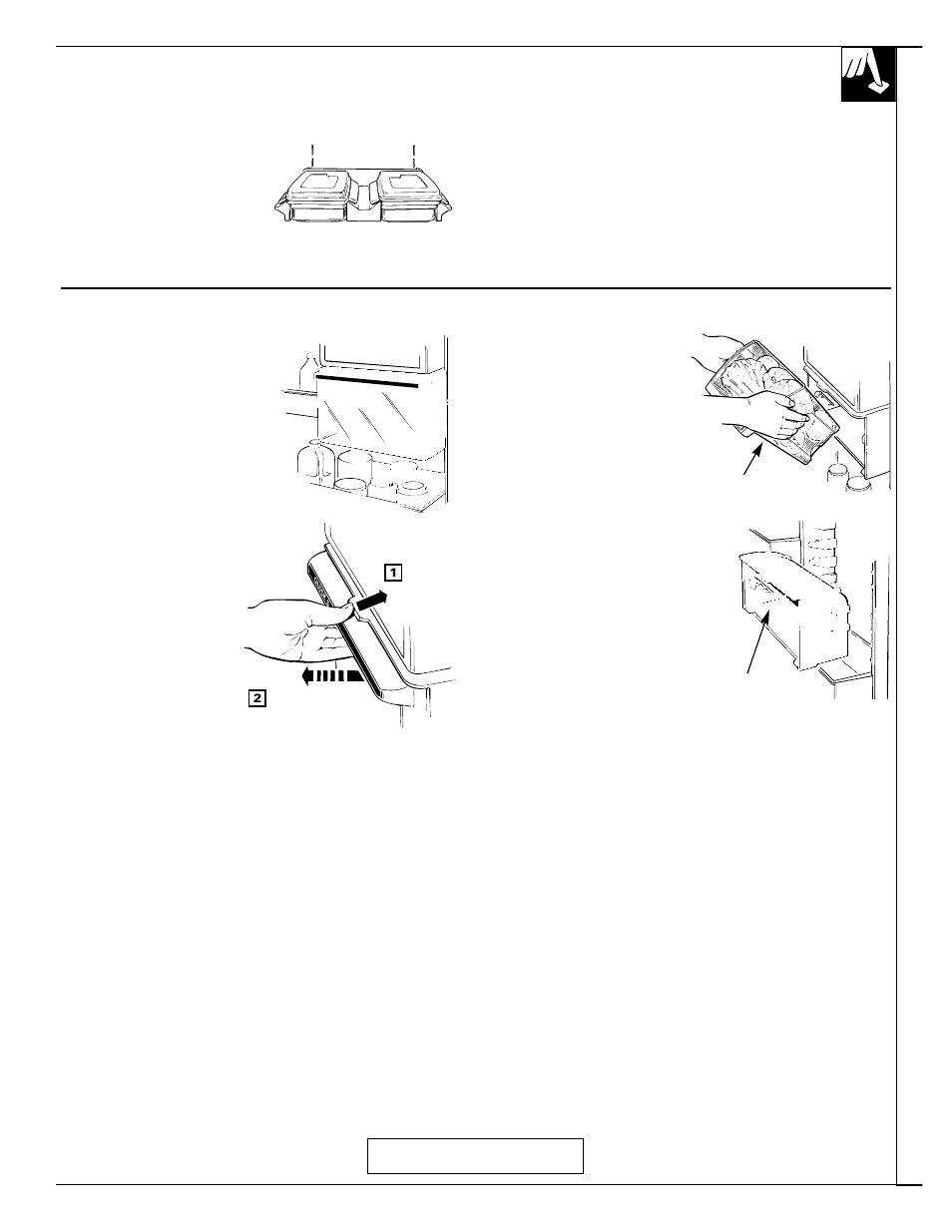 Shelves, Quick serve, System | Features vary by model quick store bin | LivinBox Storage Products Co. 24 User Manual | Page 9 / 92
