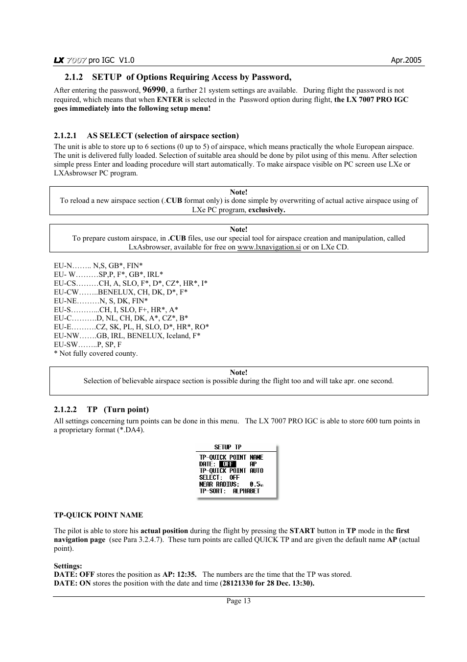 LXI LX7007 User Manual | Page 13 / 72