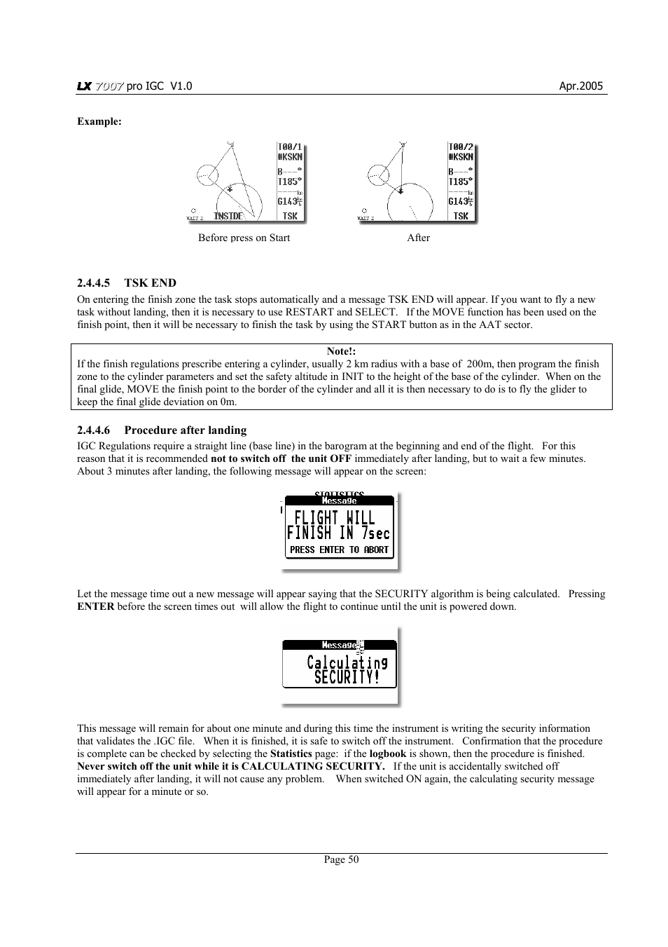 LXI LX7007 User Manual | Page 50 / 72