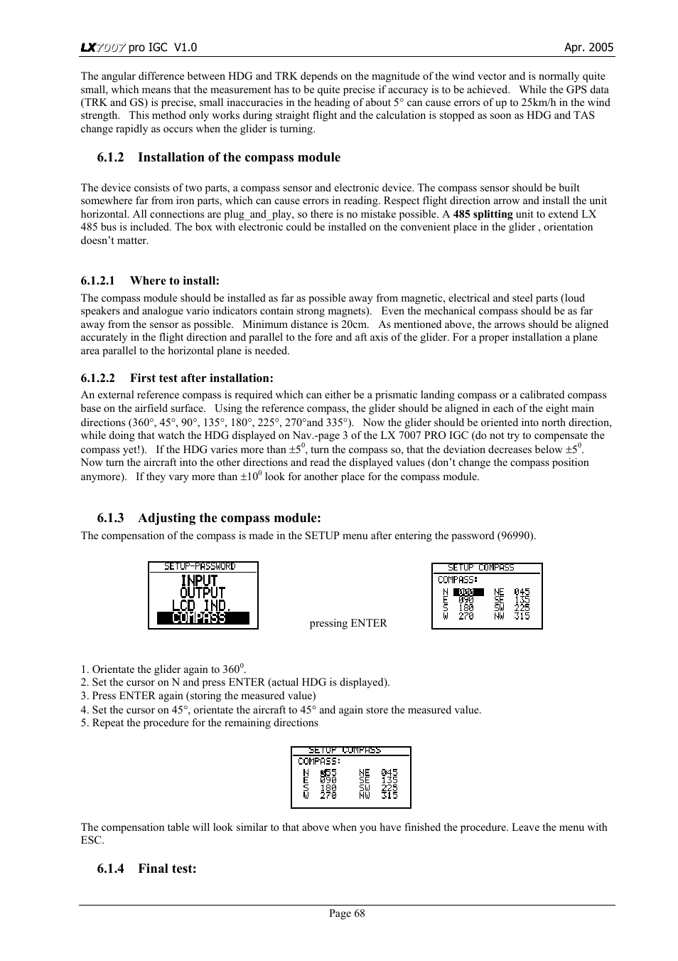 LXI LX7007 User Manual | Page 68 / 72