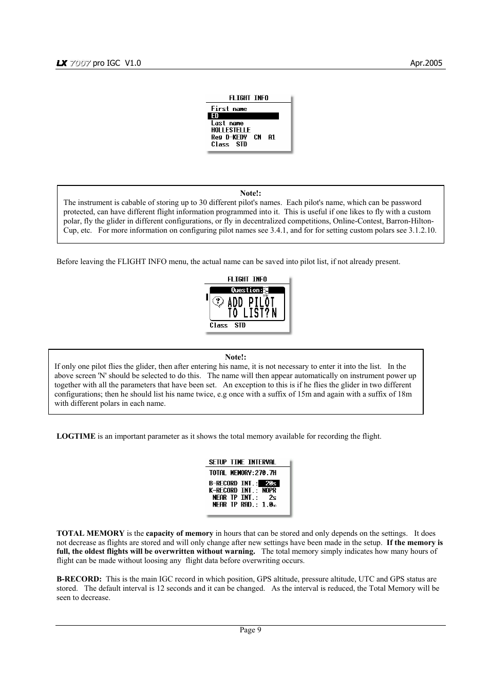 LXI LX7007 User Manual | Page 9 / 72