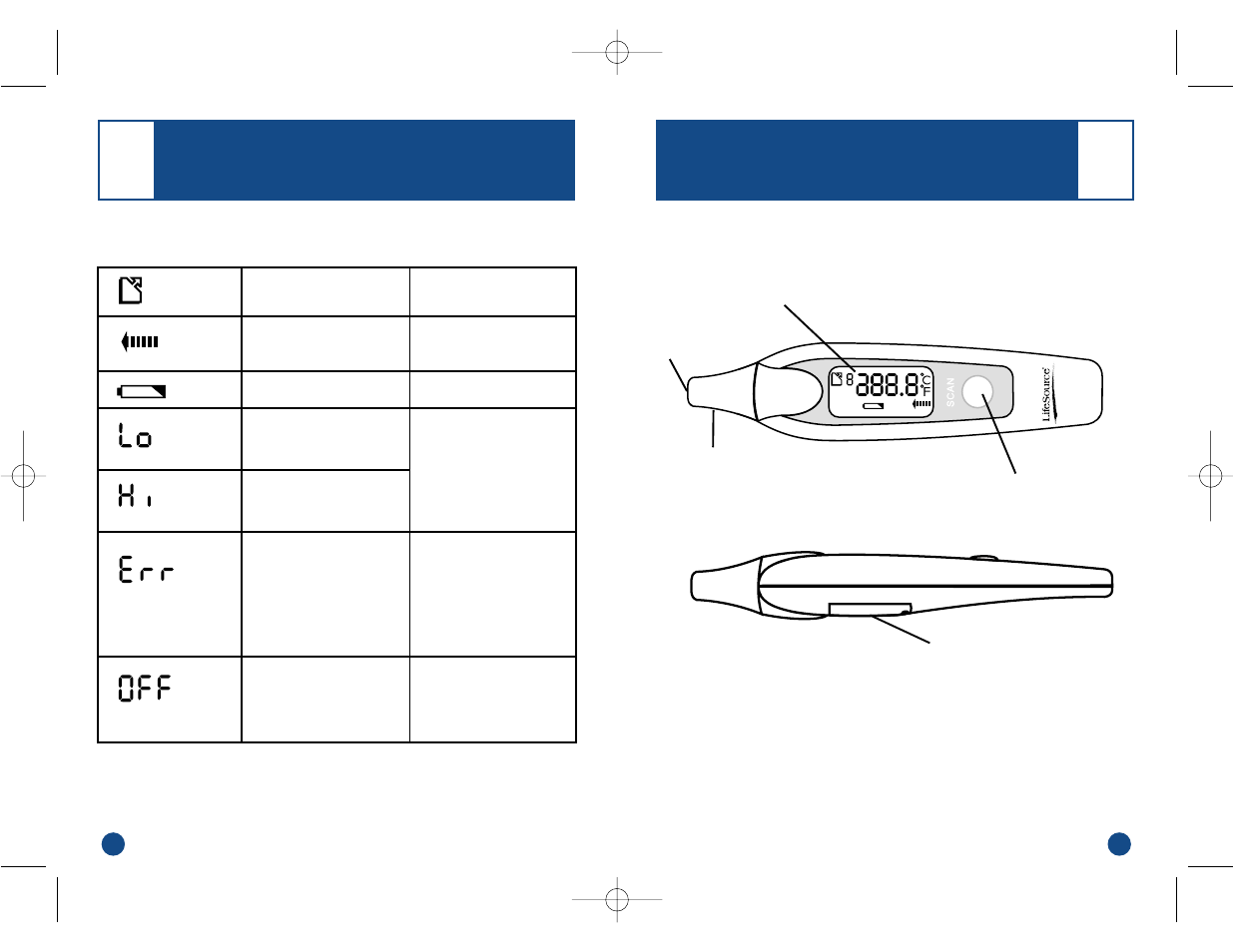 LifeSource UT-202 User Manual | Page 4 / 9