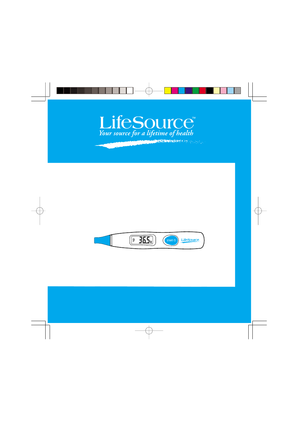 LifeSource UT-101 User Manual | 20 pages