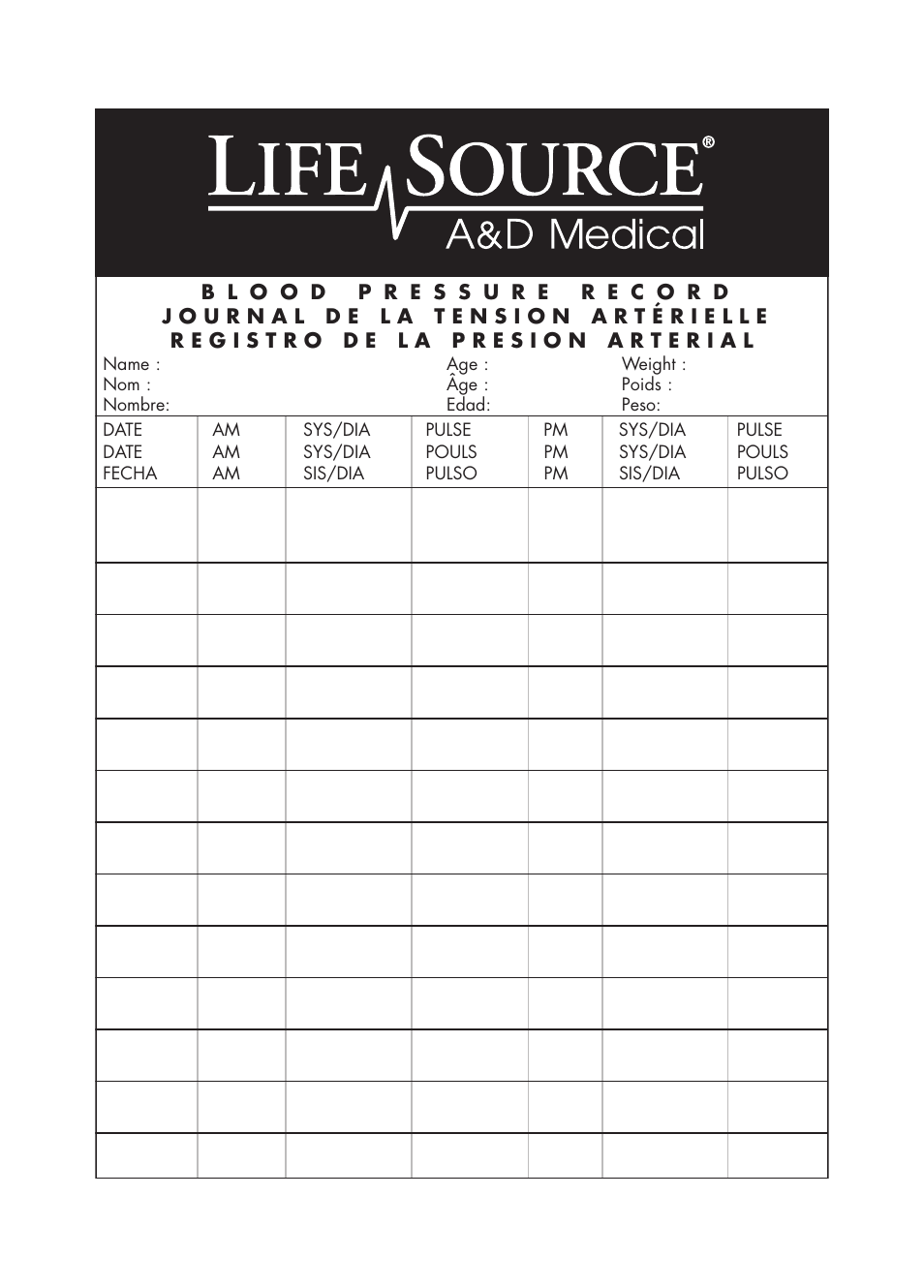 LifeSource Easy OnE stEp Blood Pressure Monitor UA-631V User Manual | Page 24 / 72
