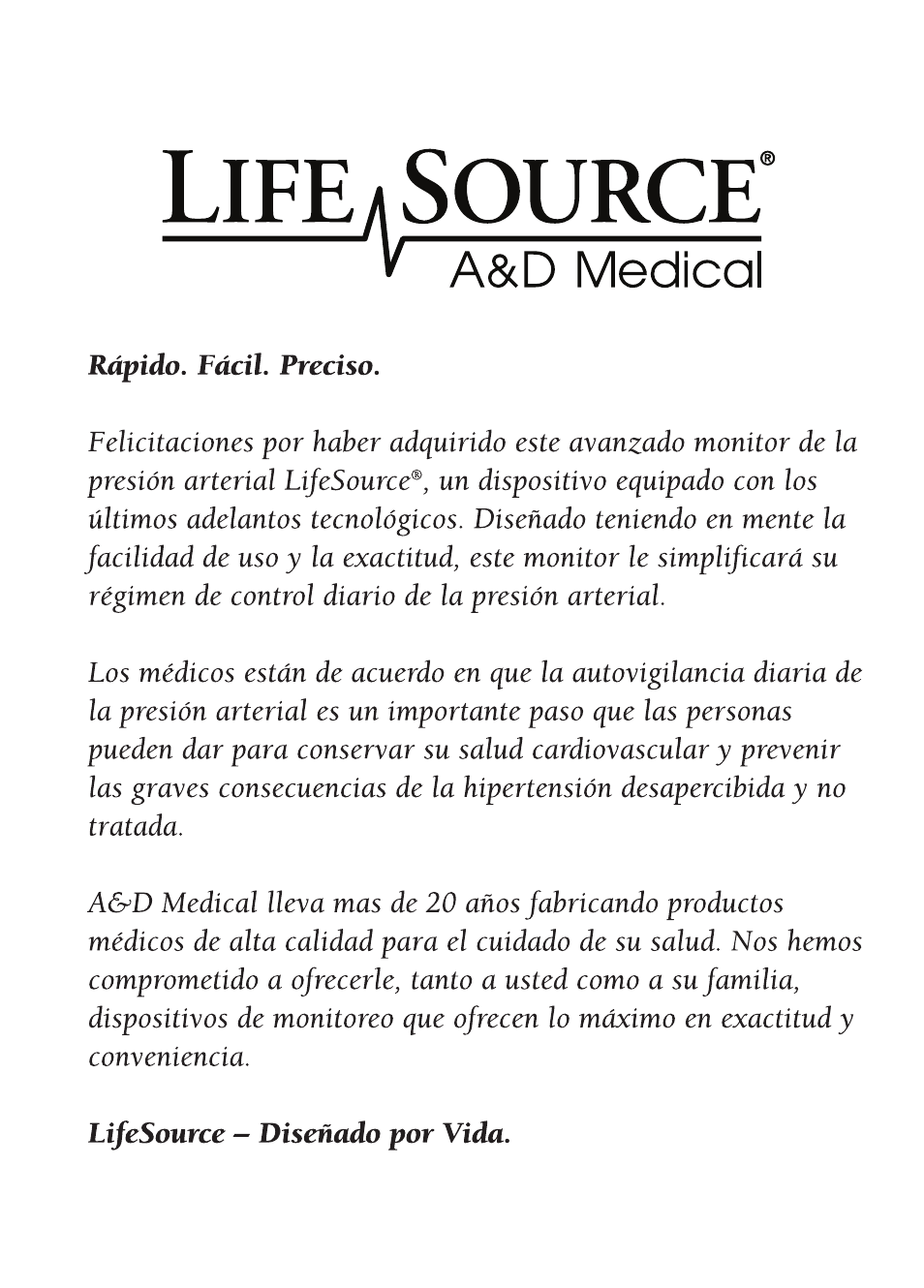 LifeSource Easy OnE stEp Blood Pressure Monitor UA-631V User Manual | Page 52 / 72