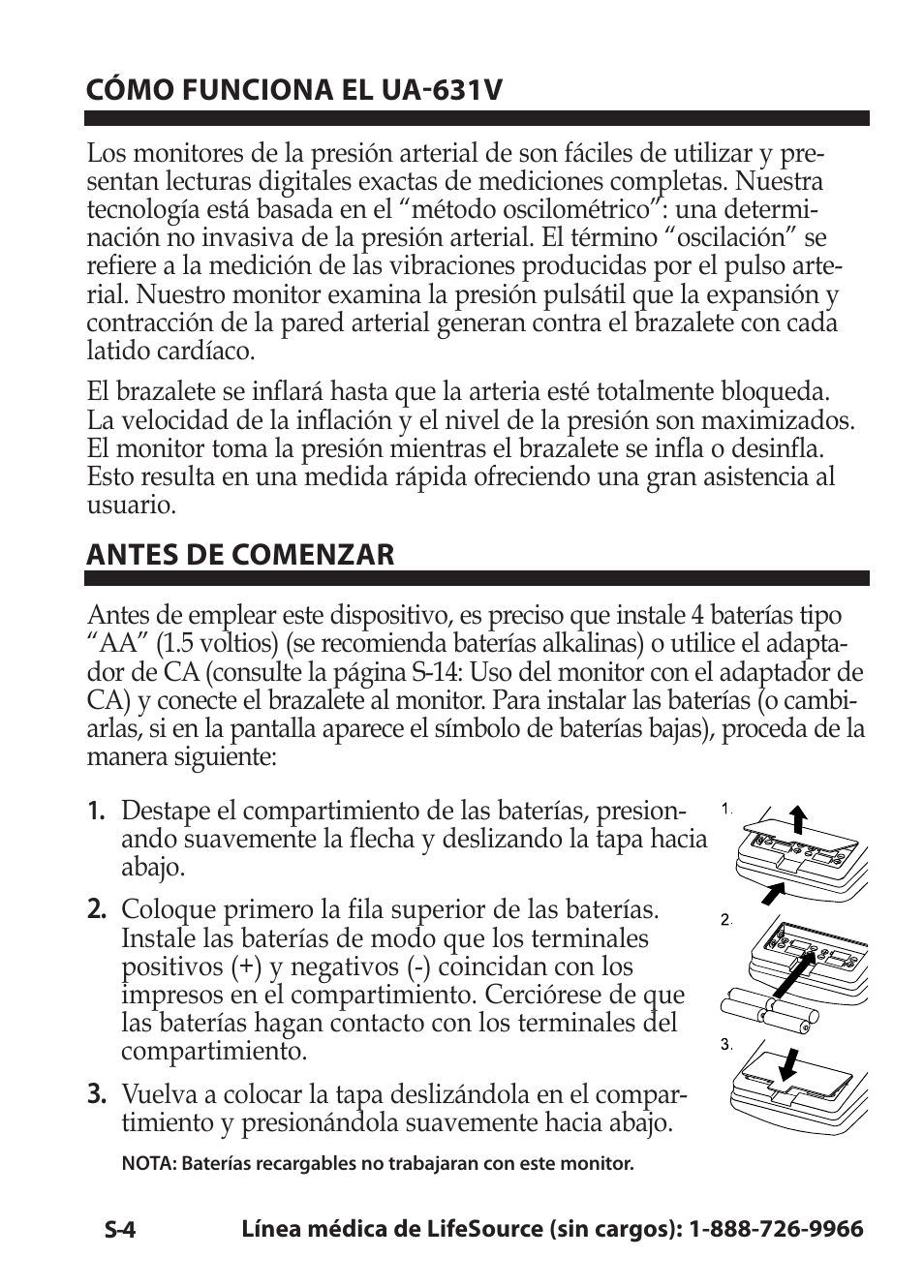 LifeSource Easy OnE stEp Blood Pressure Monitor UA-631V User Manual | Page 56 / 72