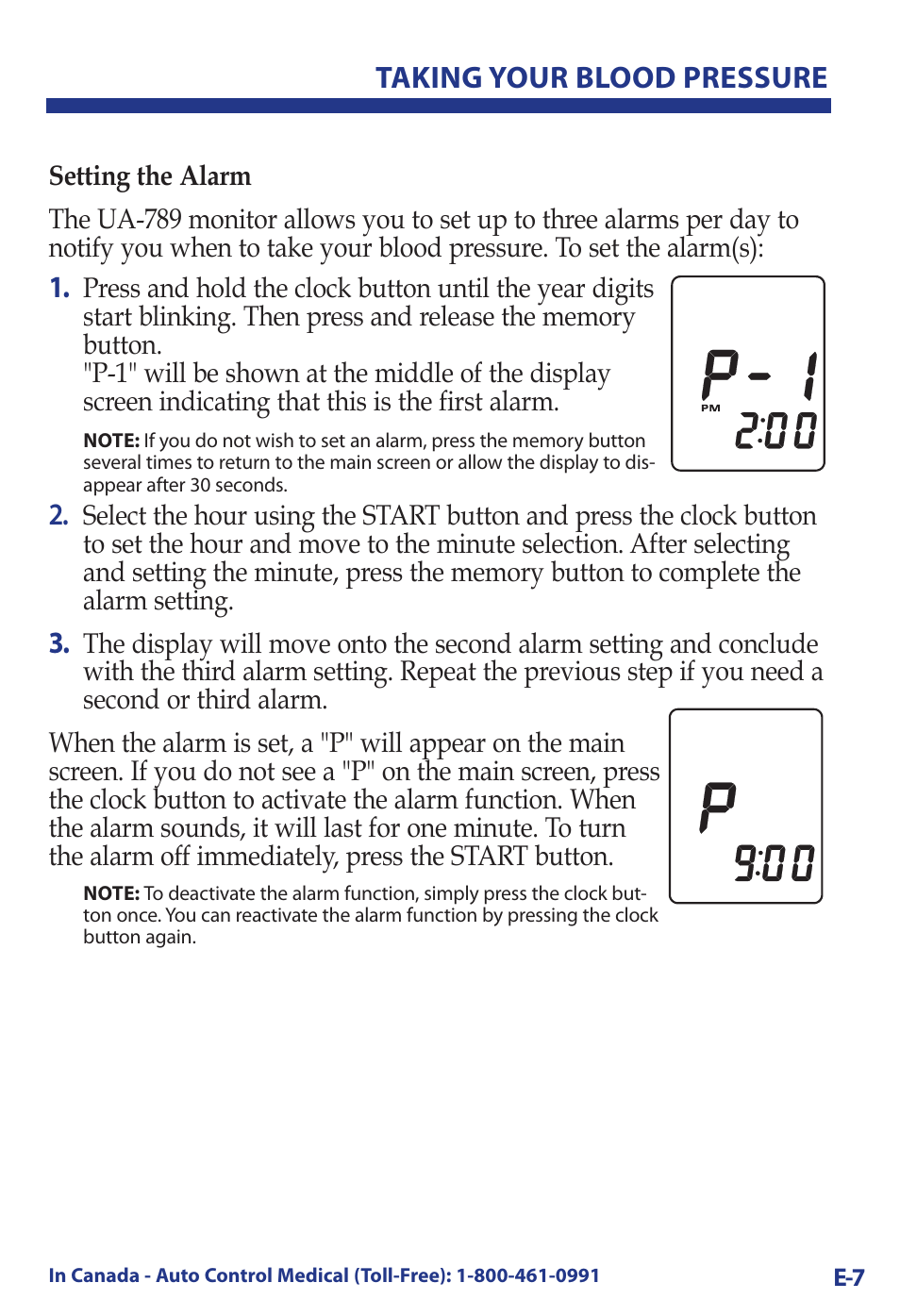 Taking your blood pressure | LifeSource UA-789 User Manual | Page 11 / 27