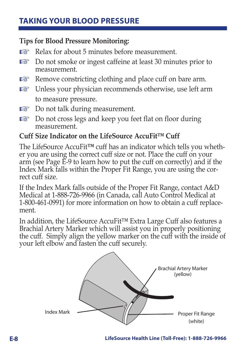 LifeSource UA-789 User Manual | Page 12 / 27