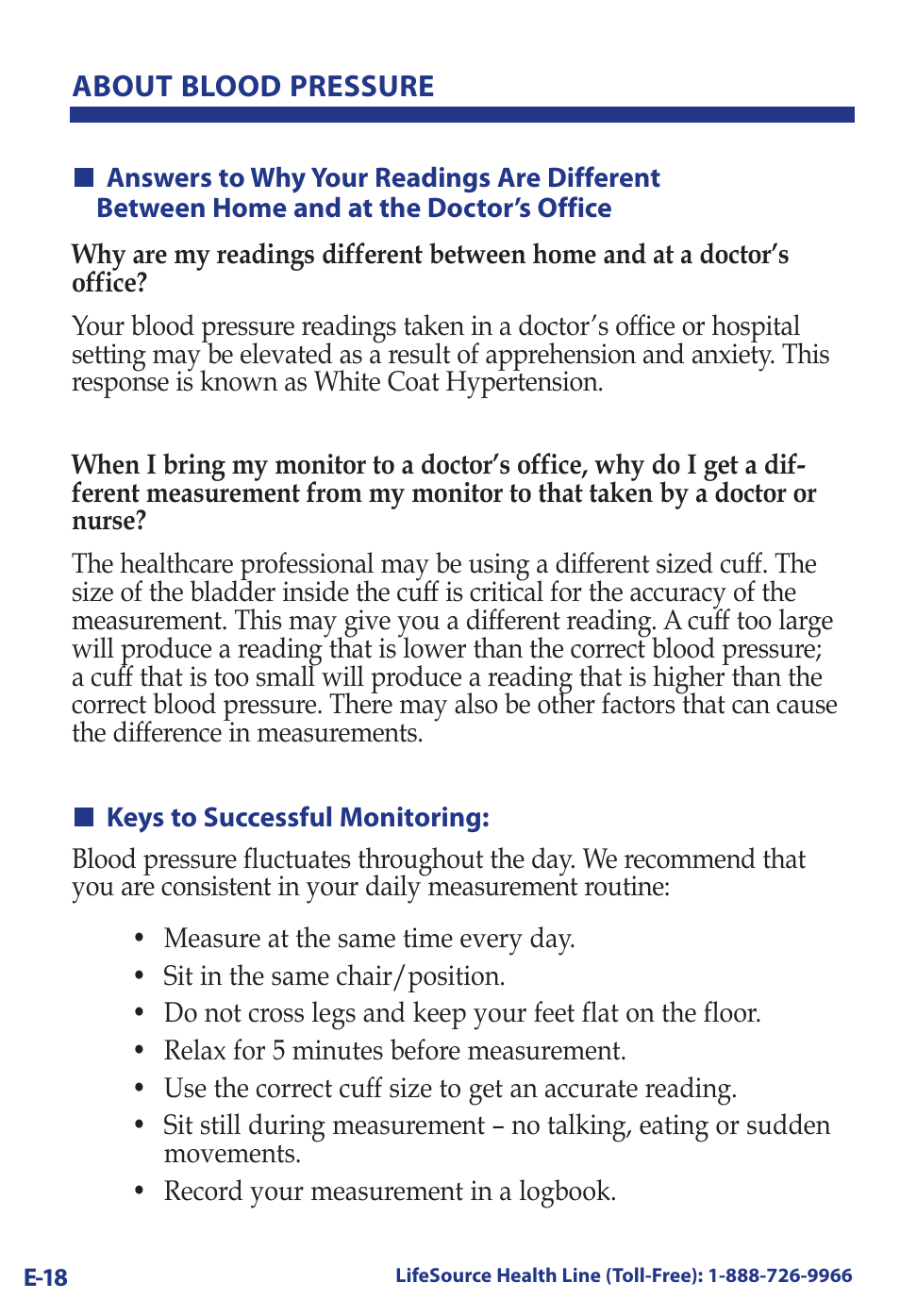 LifeSource UA-789 User Manual | Page 22 / 27