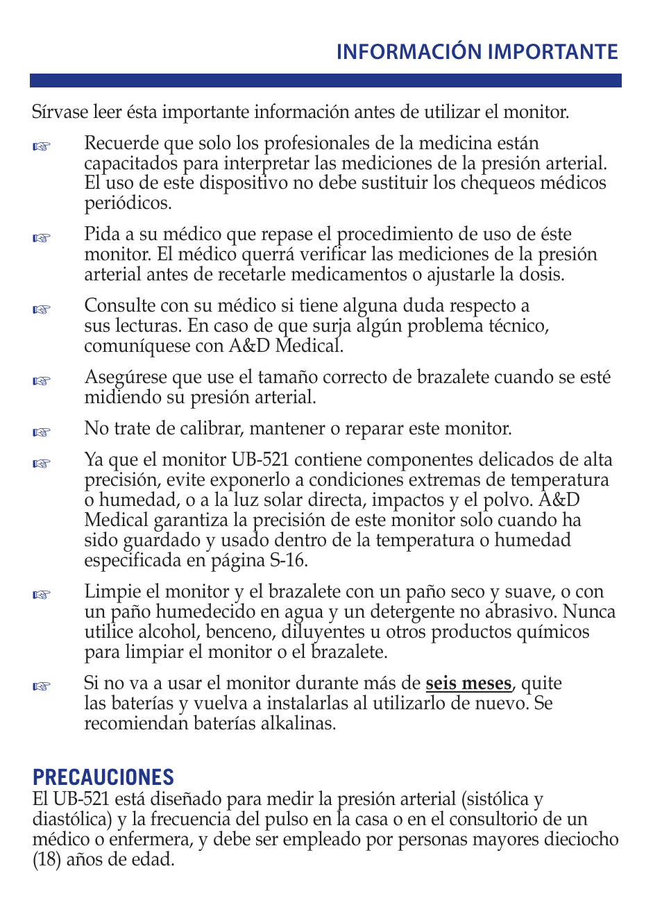 LifeSource Bilingual Instruction Guide UB-521 User Manual | Page 25 / 48