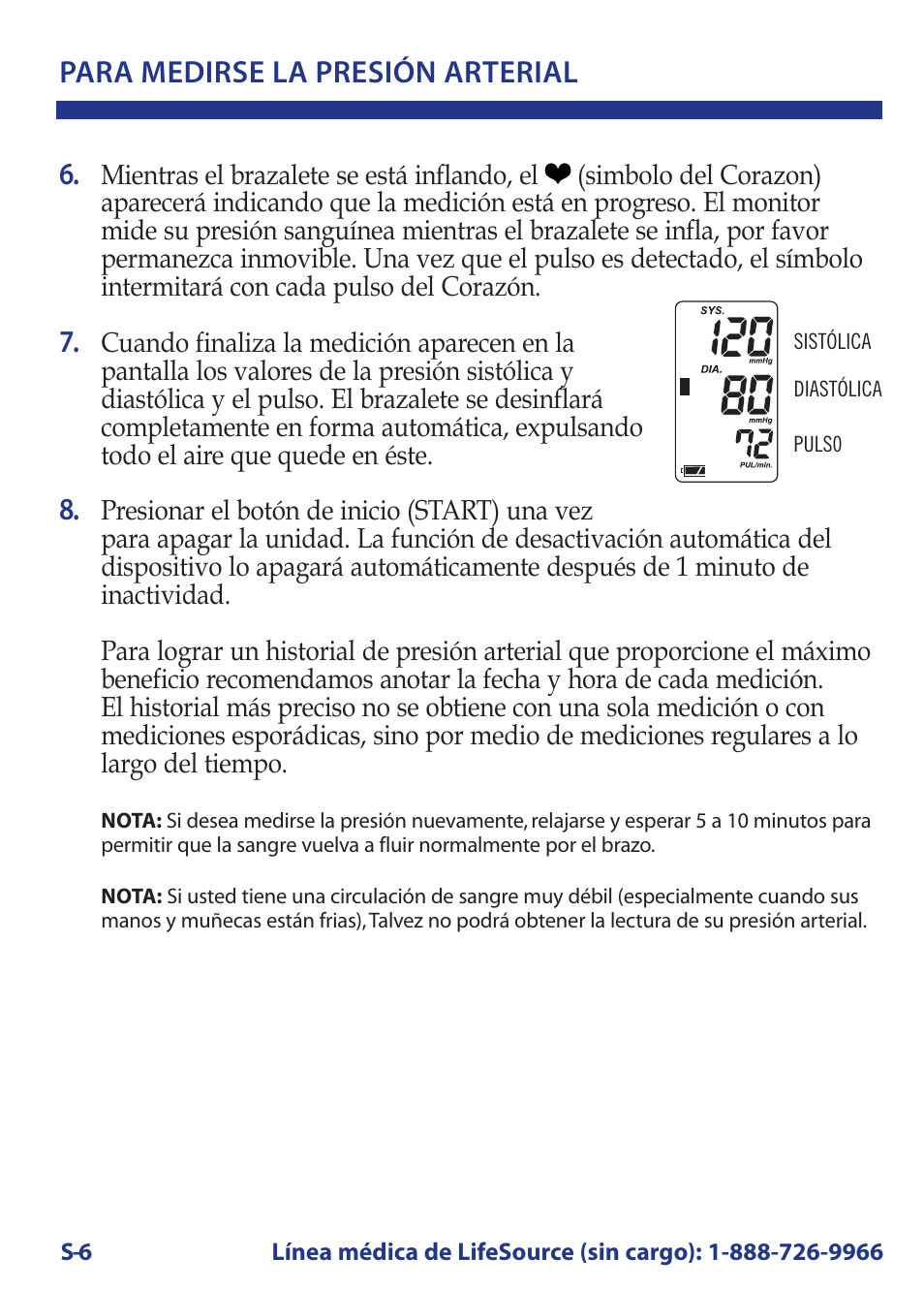 LifeSource Bilingual Instruction Guide UB-521 User Manual | Page 32 / 48