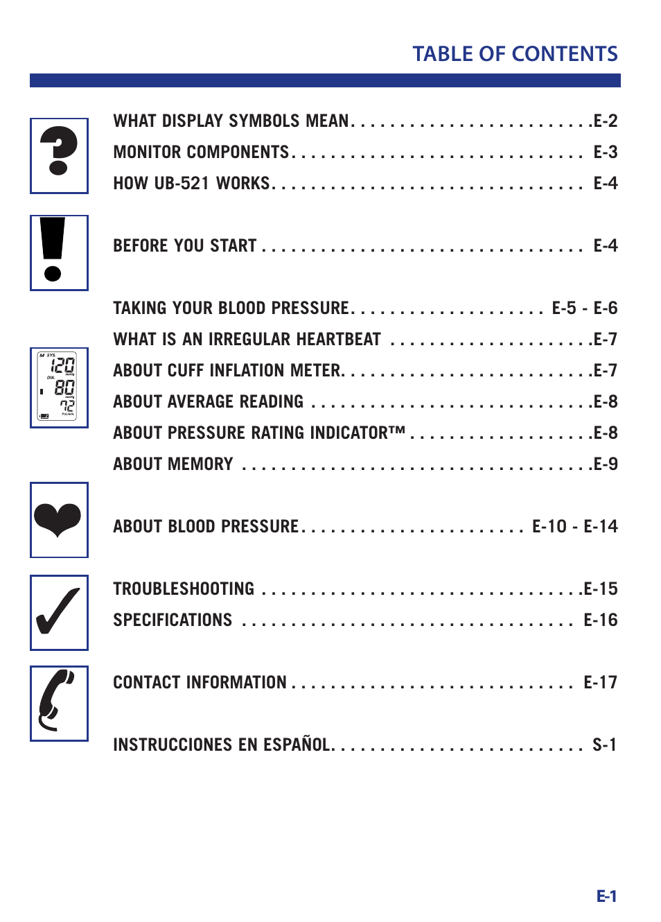 LifeSource Bilingual Instruction Guide UB-521 User Manual | Page 5 / 48