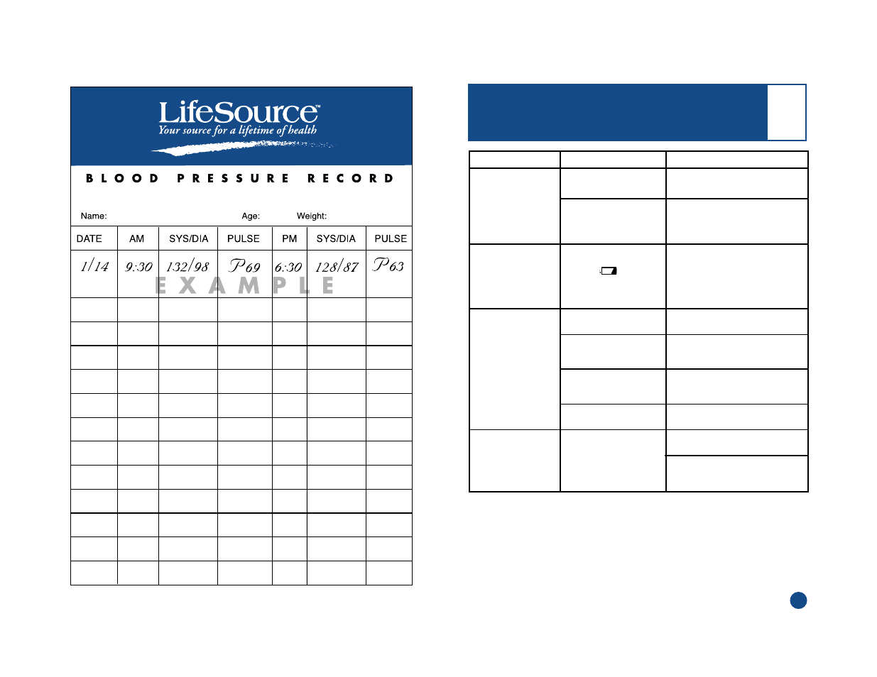 LifeSource UA-787 User Manual | Page 11 / 13