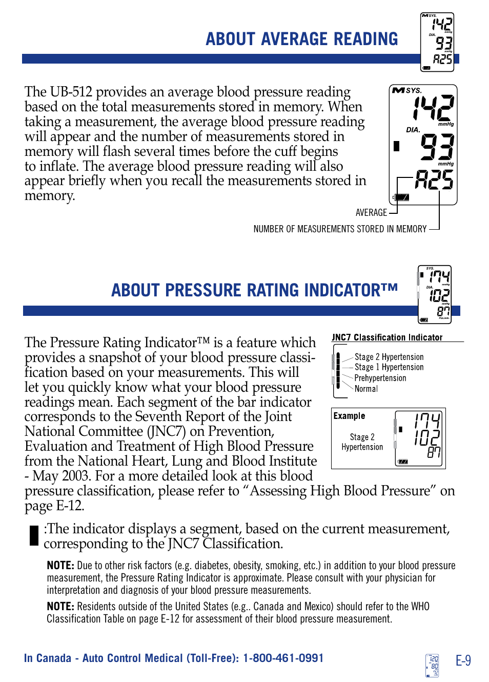 LifeSource ADVANCE MEMORY WRIST UB512 User Manual | Page 12 / 22