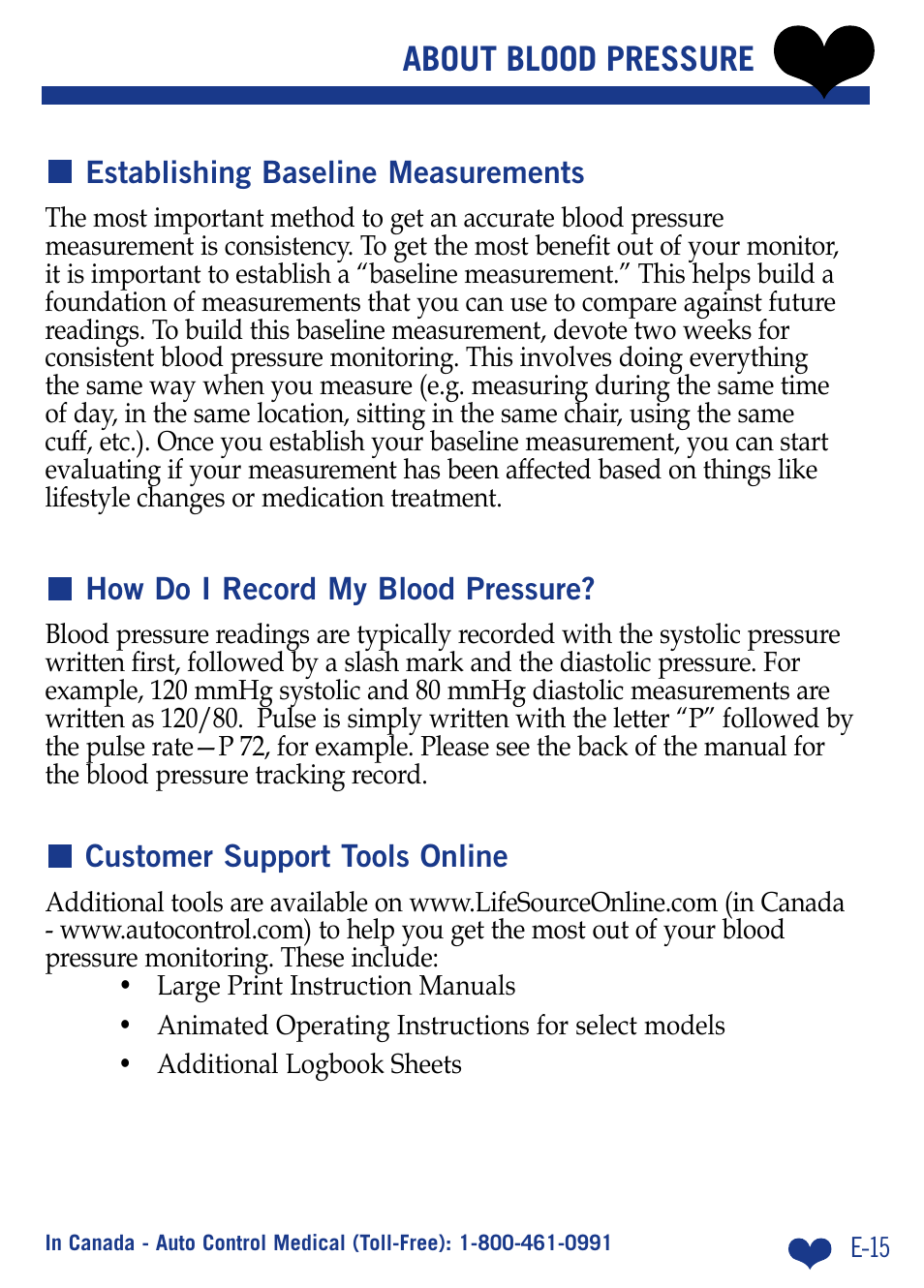 About blood pressure | LifeSource ADVANCE MEMORY WRIST UB512 User Manual | Page 18 / 22