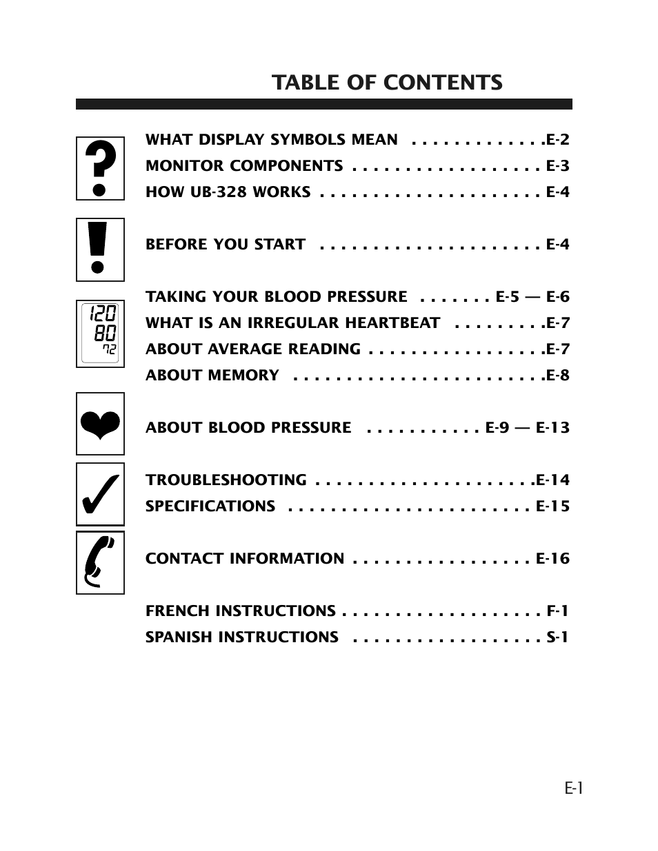 LifeSource UB-328 User Manual | Page 4 / 20
