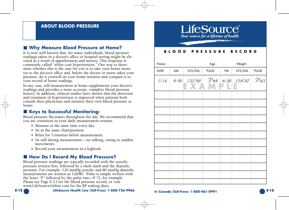 LifeSource UB-511 User Manual | Page 9 / 11