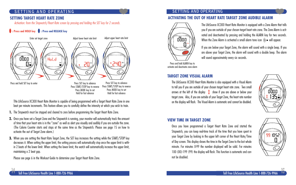 LifeSource XC 300 User Manual | Page 8 / 13