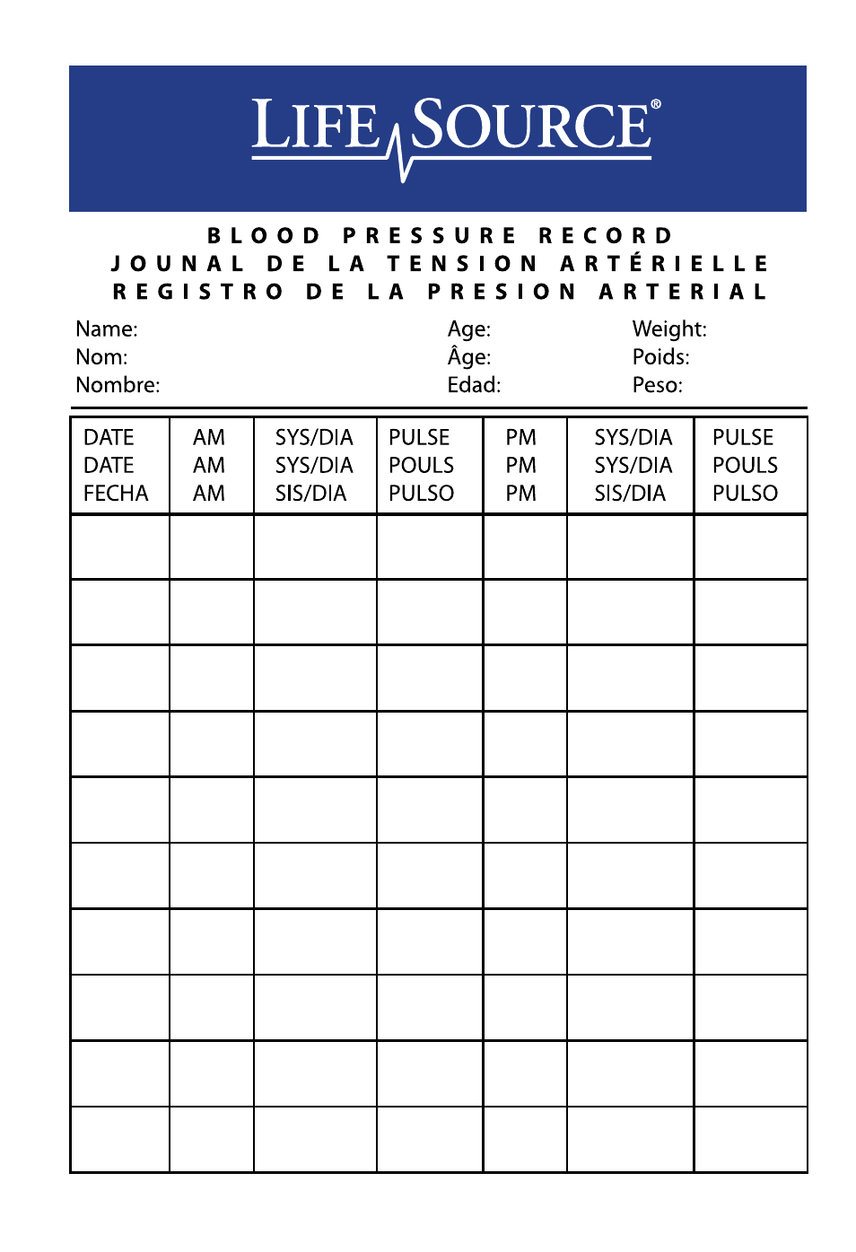 LifeSource UA-851 User Manual | Page 25 / 27