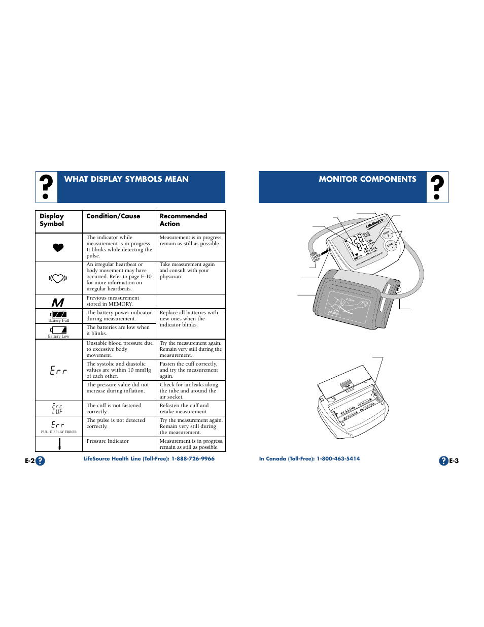LifeSource UA-774 User Manual | Page 3 / 11