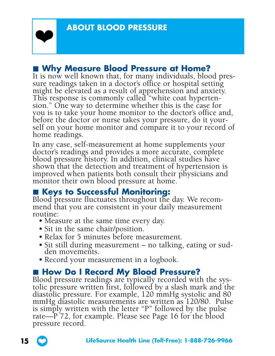LifeSource UA-702 User Manual | Page 15 / 20