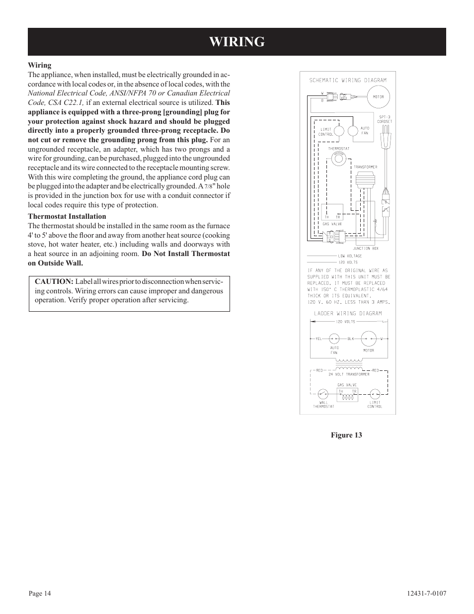 Wiring | Langley/Empire DV-55SPP User Manual | Page 14 / 20