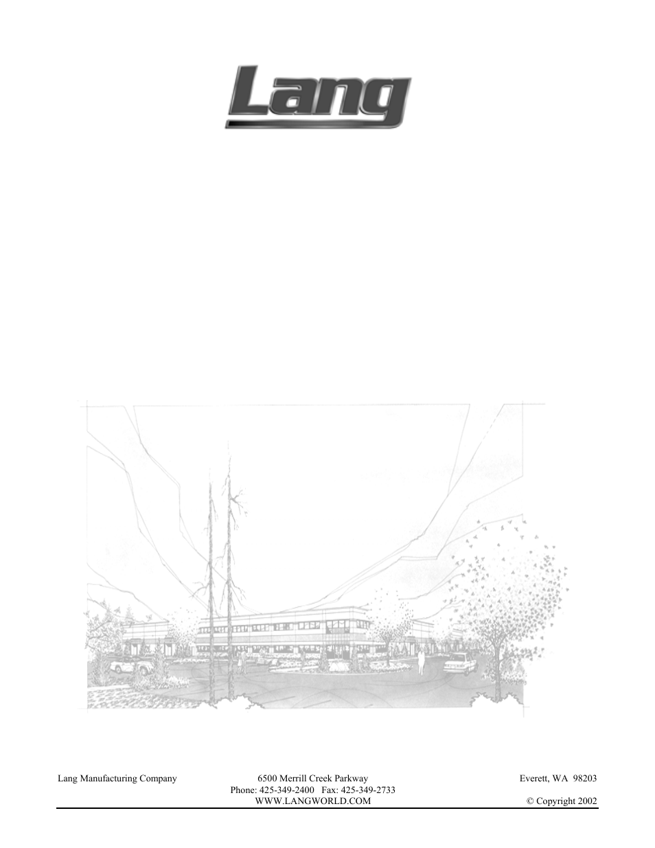 Lang Manufacturing CLGPB-36A-S User Manual | 17 pages