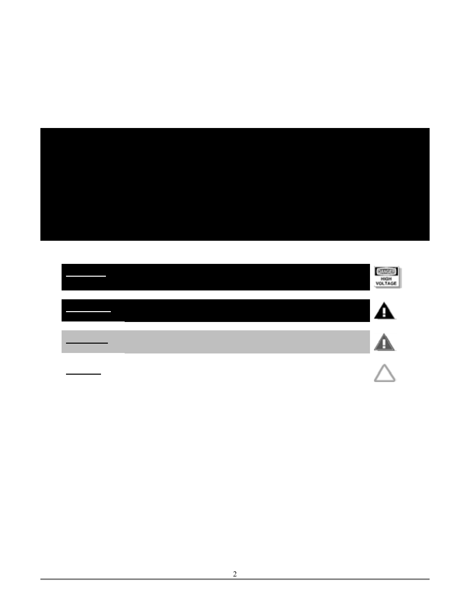 For your safety | Lang Manufacturing CLGPB-36A-S User Manual | Page 2 / 17