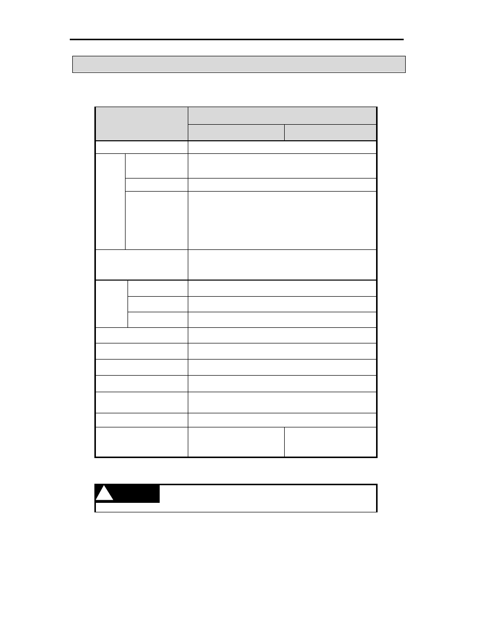 Caution, 2 performance specifications | LG G4F-AD3A User Manual | Page 13 / 78